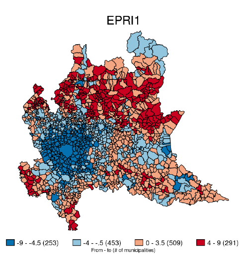 Energy poverty risk: a spatial index based on energy efficiency